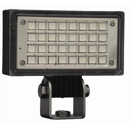 Vision X Lighting Vision X Lighting 9121185 3.4 in. X 1.9 in. Utility Flood Black 32 Blue LEDs XIL-UF32B